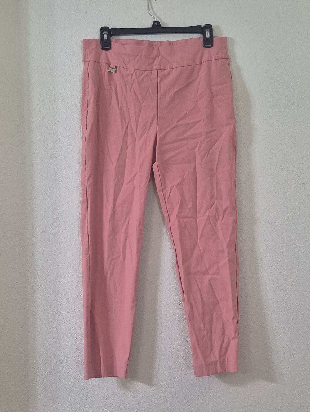 Premise Coral Pink Skinny Ponte Pants